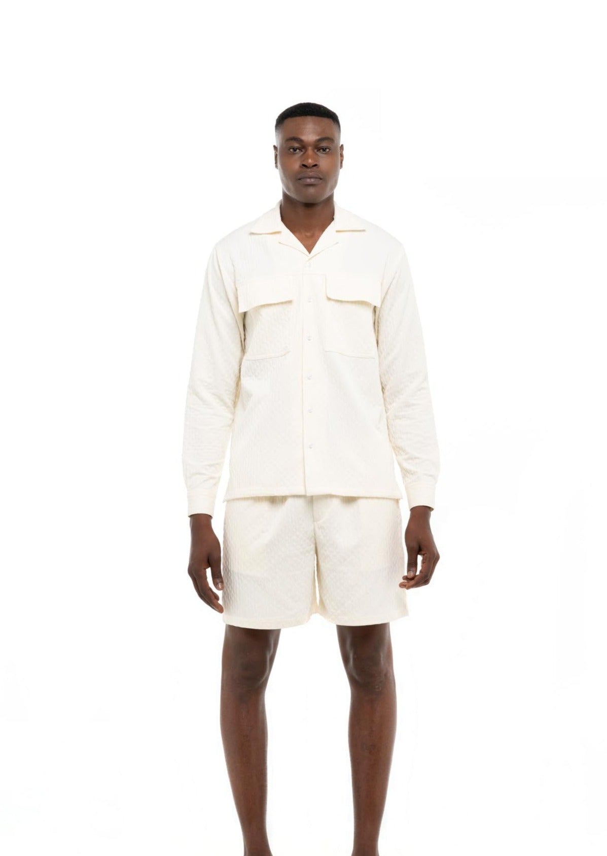 Textured Shirt (Off White)